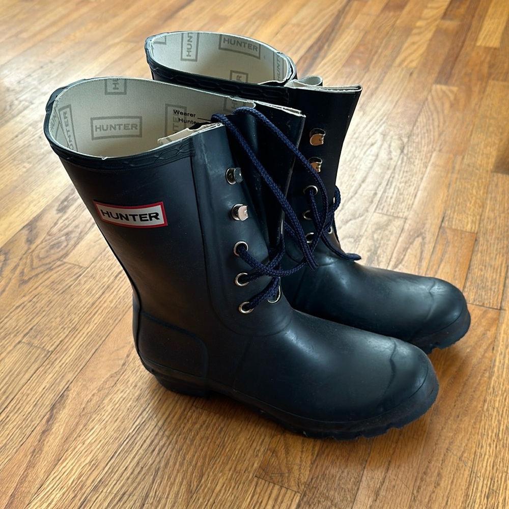 Hunter Lace Up Wellies